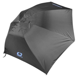 Spro Cresta Flat Side Umbrella Black - 2,50 m