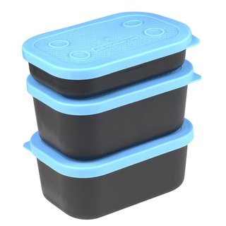 Spro Cresta Baitbox - 0,6 l - Blau/Schwarz - Solid Lid